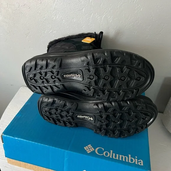 Columbia Ice Maiden I1 waterproof size 7.5 black  BRAND NEW - Picture 8 of 9